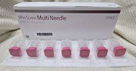 9Pin Screw MultiNeedle 34G (더마샤인 9핀 스크류 멀티 니들 34G)